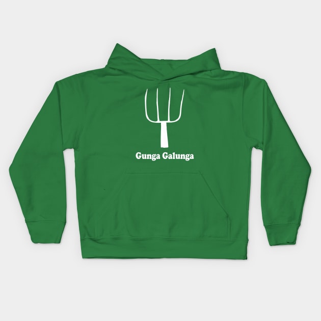 Caddyshack Gunga Galunga Kids Hoodie by Wangs Parking Lot